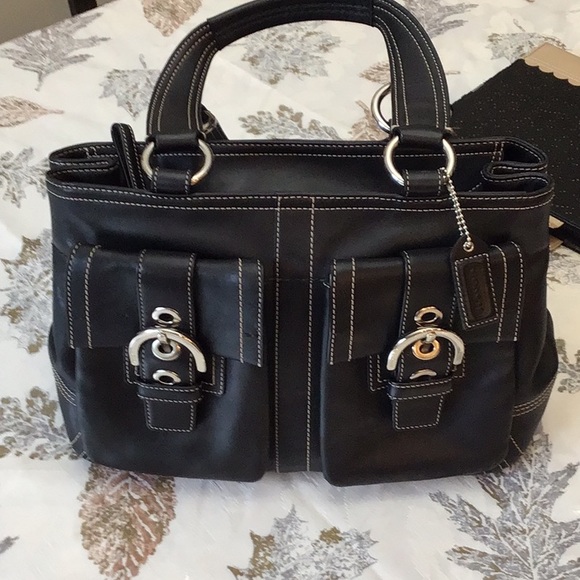 Handbags - Coach Shoulder Bag Black
